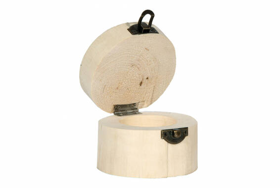 Round Wooden Box