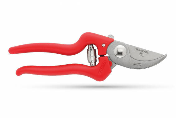 Left-hand, Foarfeca gardening, stainless steel