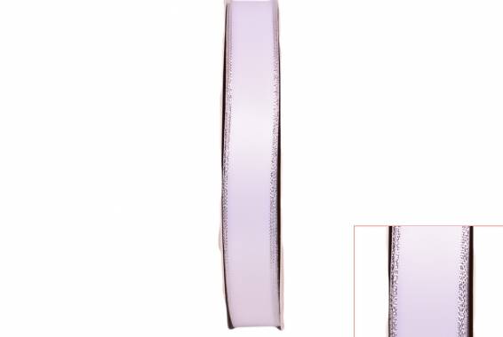 Silver Edge satin