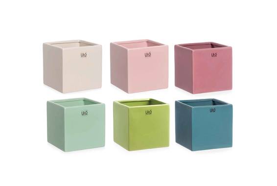 Vas ceramic Cubo