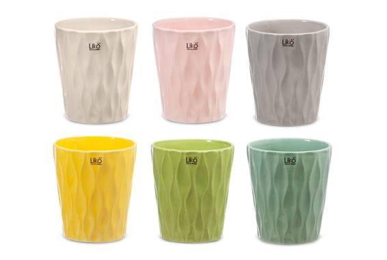 Vas ceramic Wave