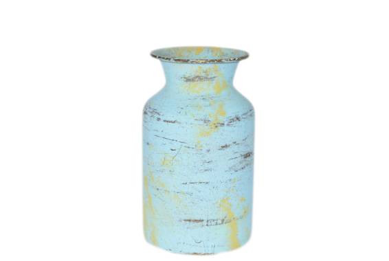 Metal flower pot