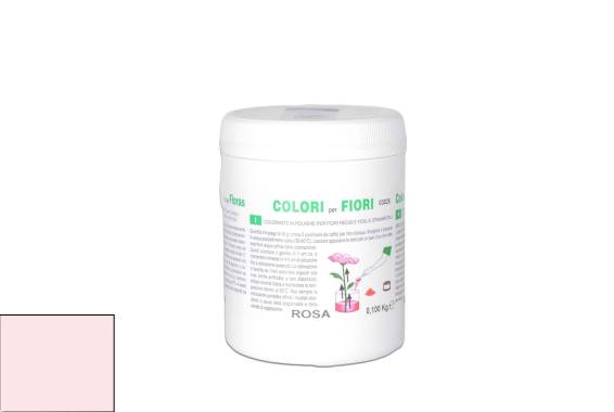 Rosa, Colorante in Polvere