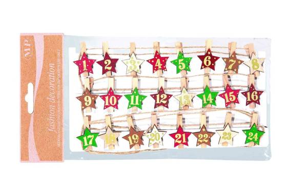 Advent Pegs