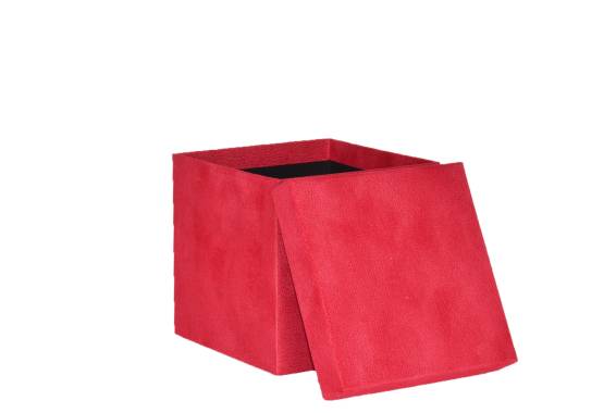 Cube PIELE Catifea