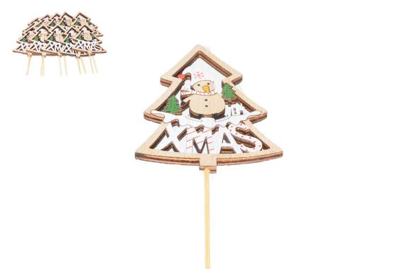 Stick Xmas Skater