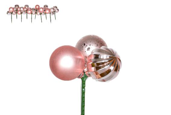 Stick Christmas Balls