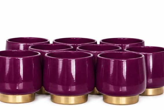 Vas ceramic, 630 Bicolor