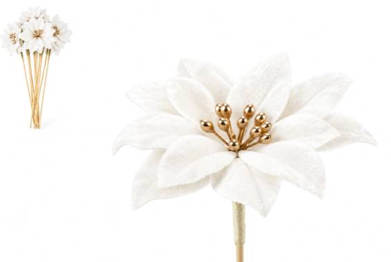 Stick Flower Poinsettia