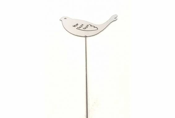 Chrome Stick Bird