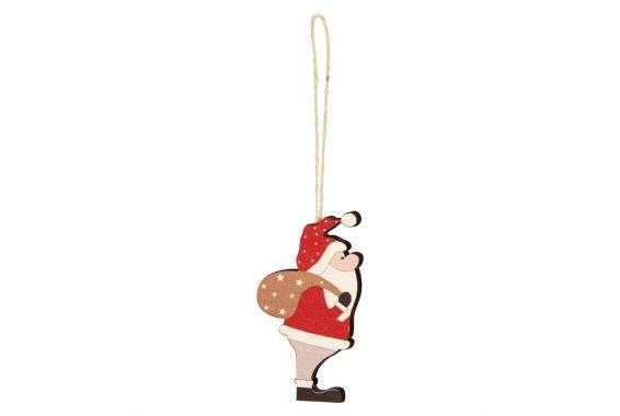 Hanging Santas