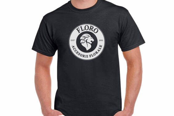 Tricou FLORO Black